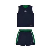 IAB Studio Reversible Jersey & Shorts Set Navy Green - 22FW