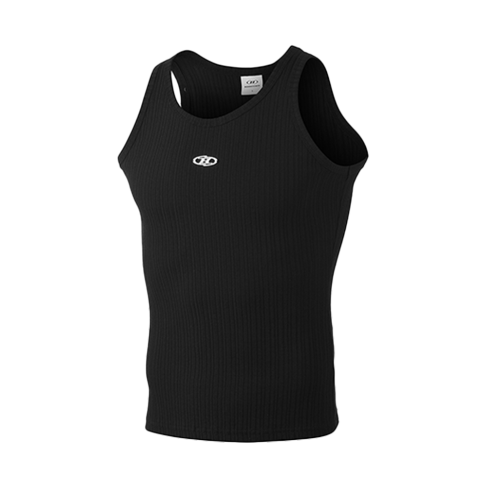 본투윈 B 펜던트 슬라이스 슬리브리스 블랙(BORN TO WIN B Pendant Slice Sleeveless Black)