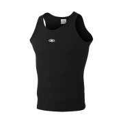 BORN TO WIN B Pendant Slice Sleeveless Black