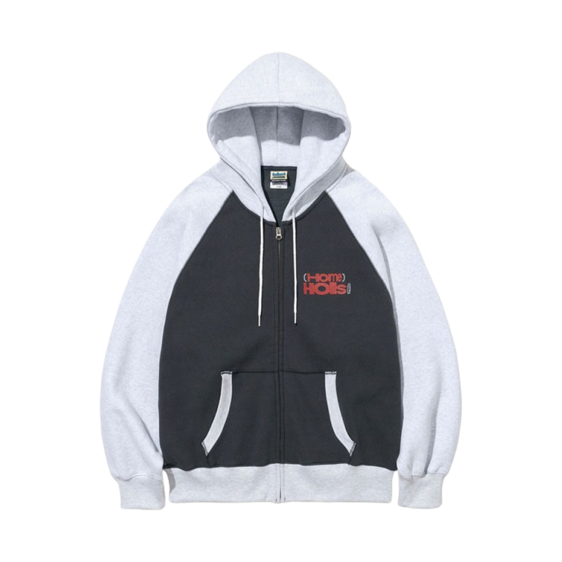 - Teket Holiday Zip-Up Hoodie Charcoal