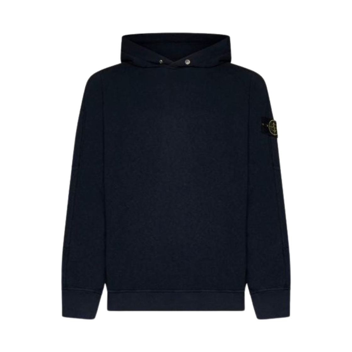 스톤 아일랜드 65860 올드 트리트먼트 말파일 플리스 후드 스웨트셔츠 네이비 블루 - 24SS(Stone Island 65860 Old Treatment Malfile Fleece Hooded Sweatshirt Navy Blue - 24SS) - 1