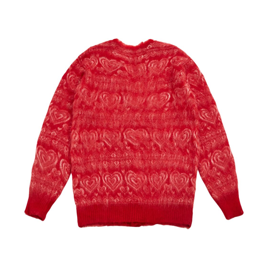 니들스 하트 모헤어 가디건 레드(Needles Heart Mohair Cardigan Red) - 2