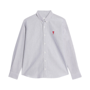 AMI de Coeur Button Down Shirt Black Natural White