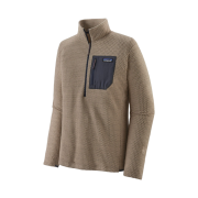 Patagonia R1 Air Zip-Neck Oar Tan