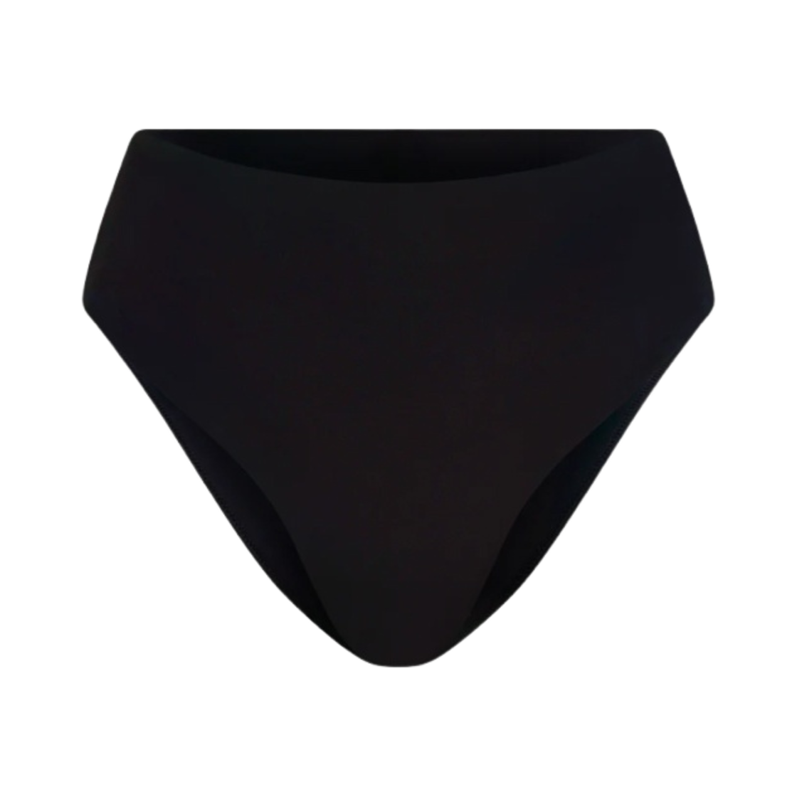 - (W) Khy High Waist Bikini Bottom Black