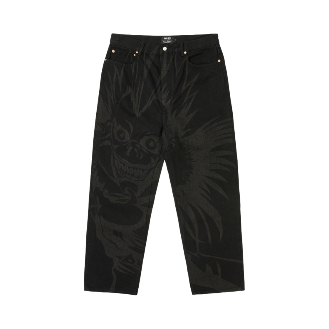 팔라스 x 데스 노트 류크 P45 진 블랙 - 25SS(Palace x Death Note Ryuk P45 Jean Black - 25SS)