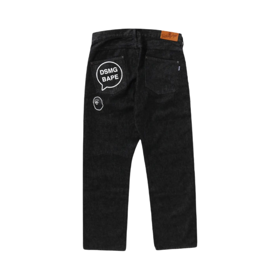 베이프 x 도버 스트리트 마켓 데님 팬츠 블랙(BAPE x DSM Denim Pants Black) - 2