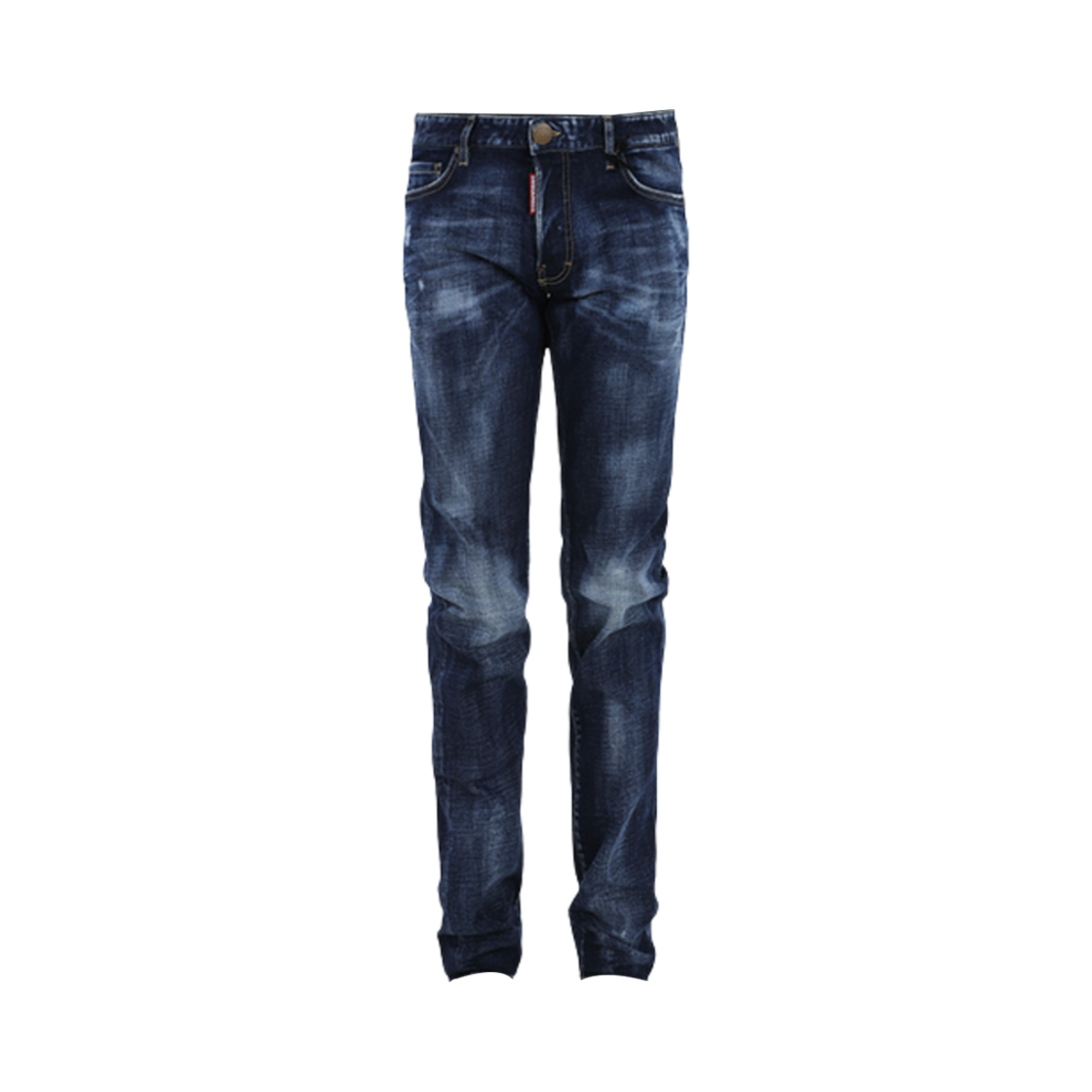 S74LB1335S30664470 Dsquared2 Maple Patch Slim Jeans Blue