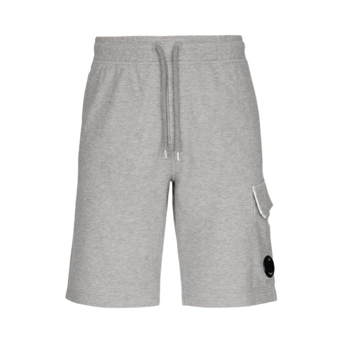 C.P. 컴퍼니 라이트 플리스 쇼츠 그레이 멜란지 - 22FW(C.P. Company Light Fleece Shorts Grey Melange - 22FW) - 1