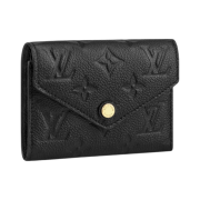 Louis Vuitton Victorine Wallet Monogram Empreinte Black