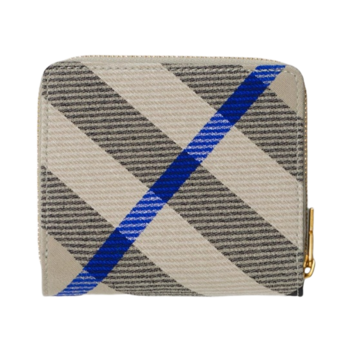 버버리 체크 지퍼 바이폴드 지갑 라이큰(Burberry Check Zip Bifold Wallet Liken) - 2