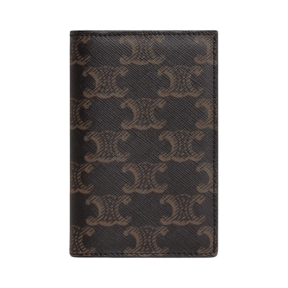 셀린느 트리옹프 캔버스 버티컬 카드 홀더 블랙(Celine Vertical Card Holder in Triomphe Canvas Black)