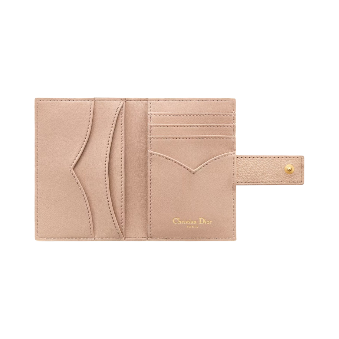 디올 카고 버티컬 카드 홀더 까나쥬 카프스킨 투 톤 핑크(Dior Caro Vertical Card Holder Cannage Calfskin Two Tone Pink) - 2