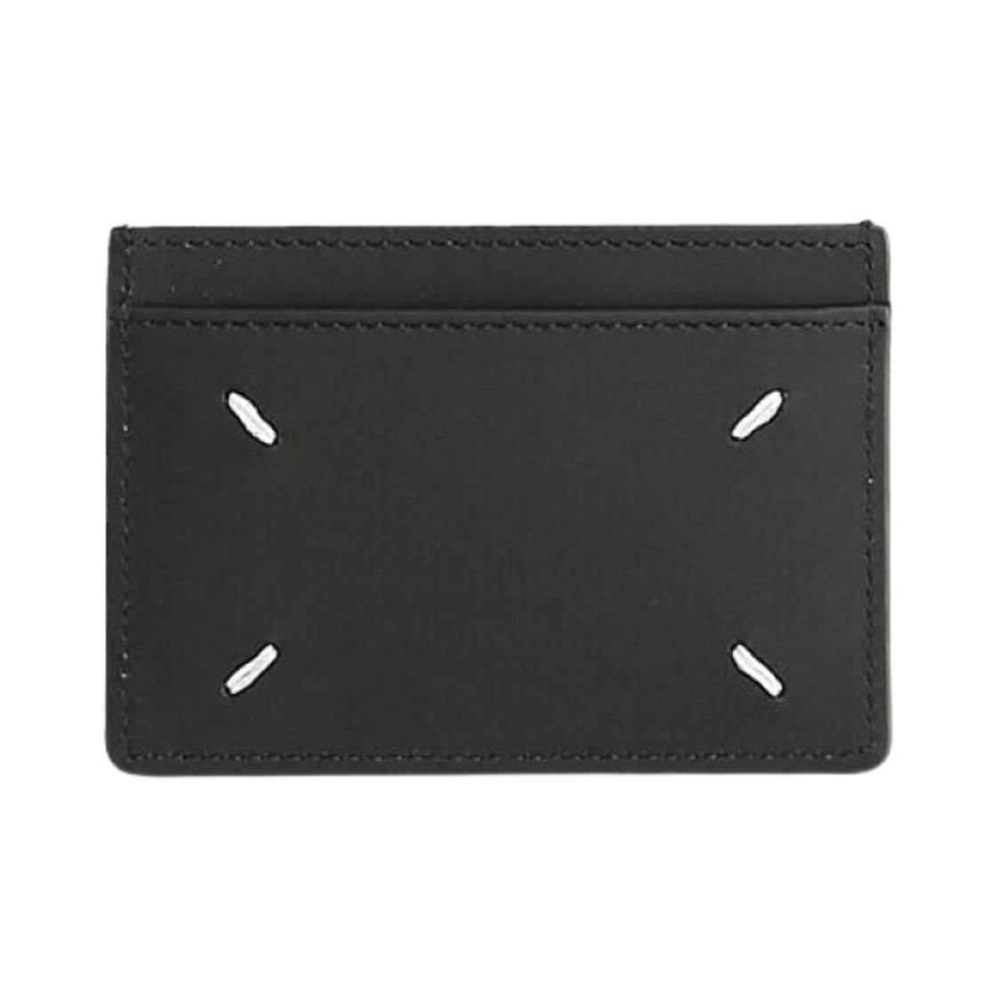 메종 마르지엘라 투톤 카드 홀더 블랙 그레이(Maison Margiela Two Tone Card Holder Black Grey) - 1