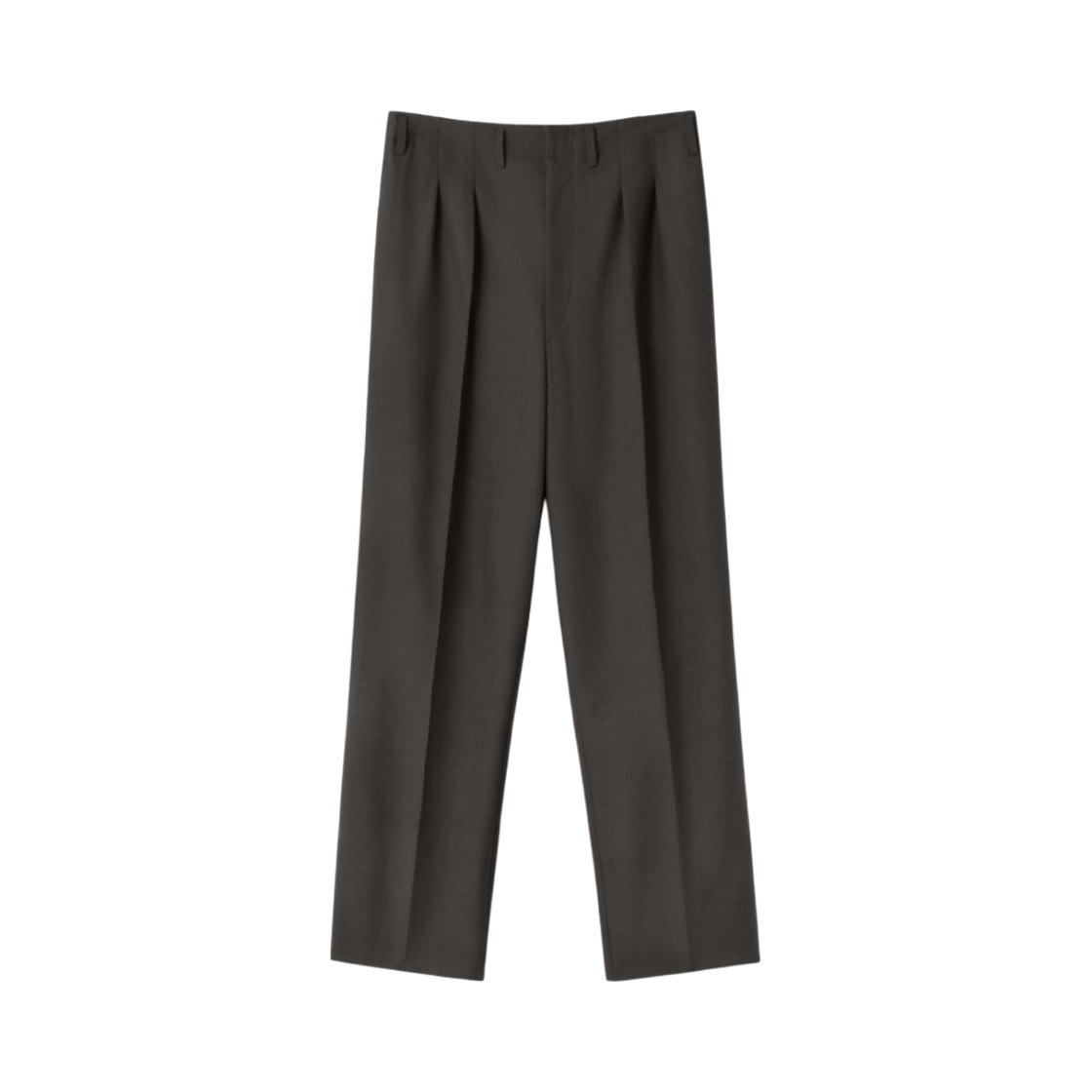르메르 2 플리츠 팬츠 핏 그린(Lemaire 2 Pleat Pants Peat Green) - 1