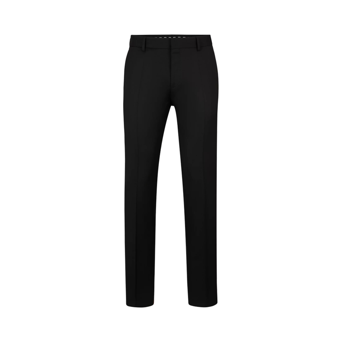 휴고 보스 슬림 핏 버진 울 서지 트라우저 블랙(Hugo Boss Slim Fit Trousers in Virgin Wool Serge Black)