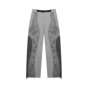Art Of Field Three Colourway Slit Belt Pants Light Gray