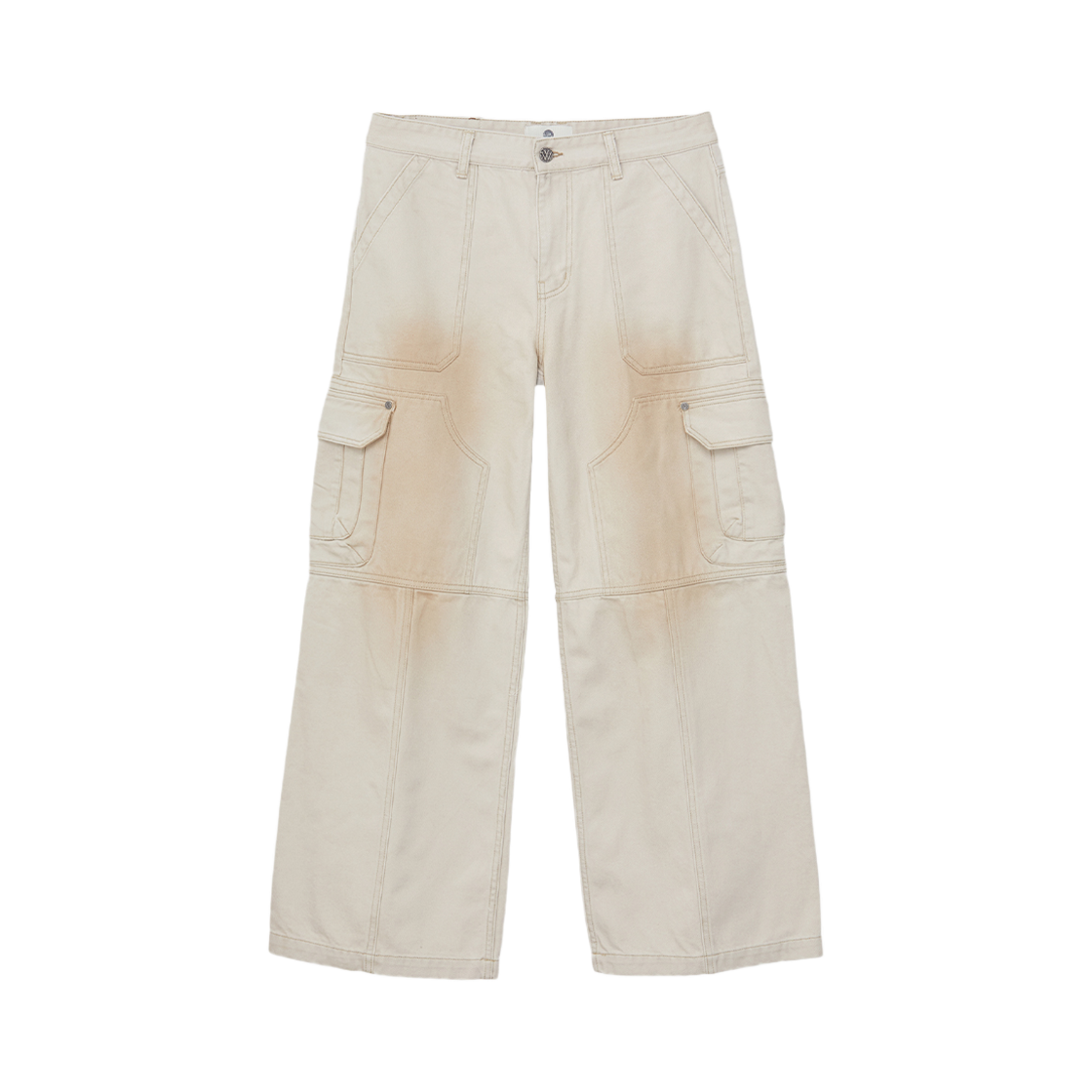 24FWPA03CA Woodman Oil Washed Cargo Pants Camel