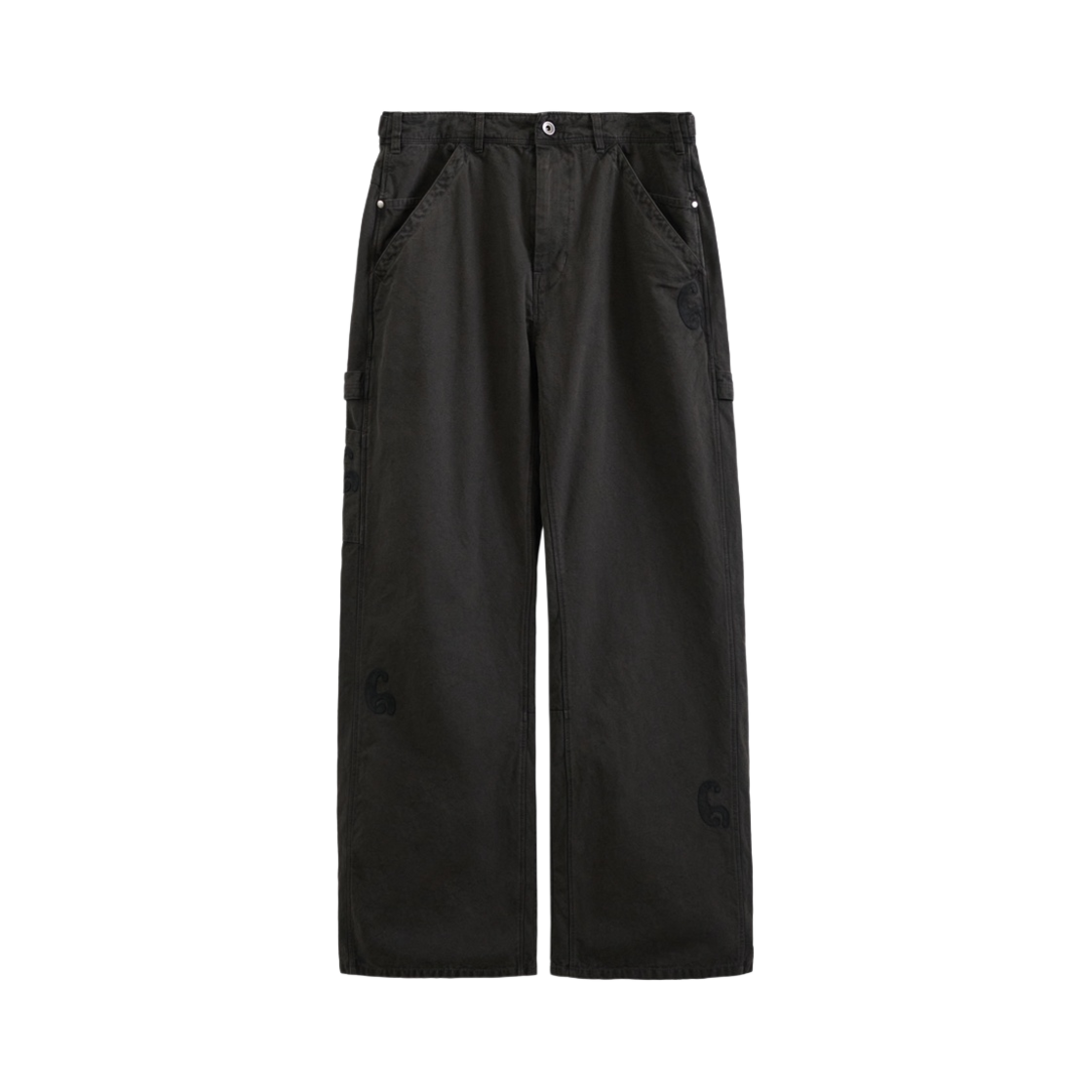 폴리테루 1011 패치드 해머 팬츠 1.2v 다크 브라운 - 24SS(Polyteru 1011 Patched Hammer Pants 1.2v Dark Brown - 24SS)