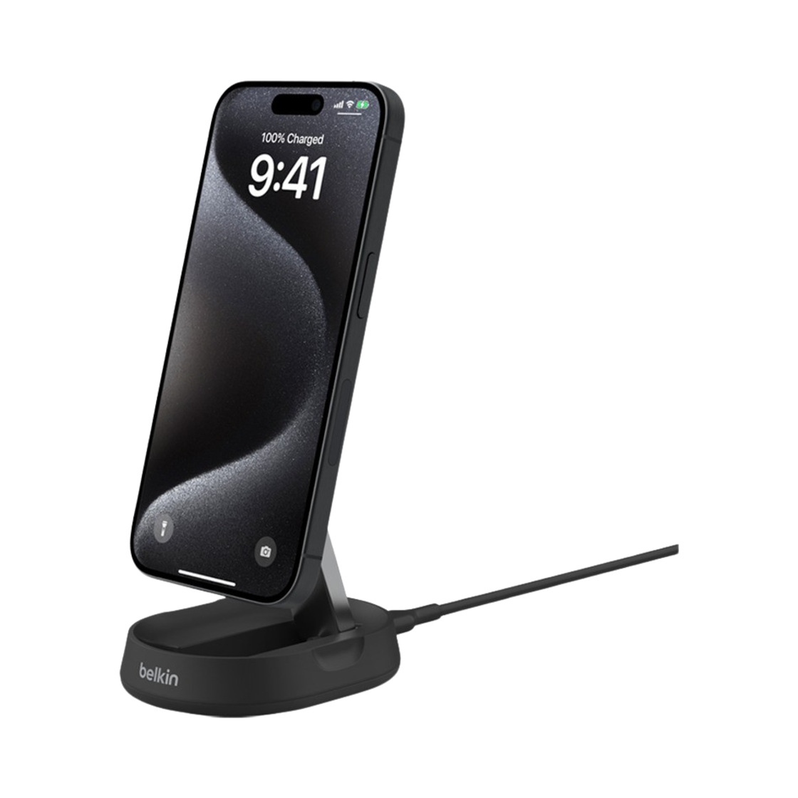 벨킨 Qi2 컨버터블 마그네틱 무선 충전 스탠드 WIA008bt 블랙