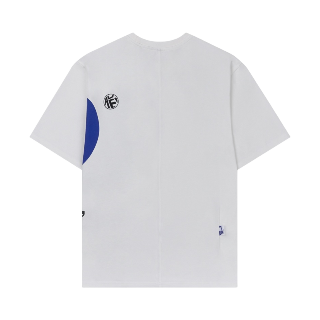 ★韓国の人気★【Ader Error】★Azure T-Shirt Off Whit.e★ 아더에러 트윈 하트 빅 로고 티셔츠 오프 화이트 | Ader Error