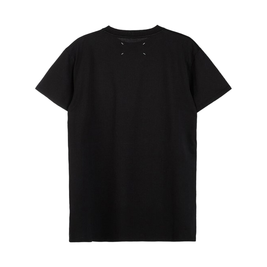 (W) 메종 마르지엘라 저지 티셔츠 블랙((W) Maison Margiela Jersey T-Shirt Black) - 2