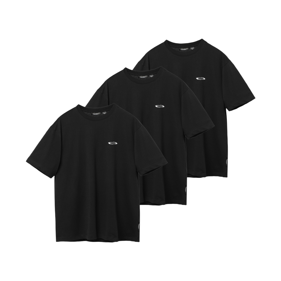 韓国発!【OPENING PROJECT】W OPP ロゴTシャツ 韓国発!【OPENING PROJECT】W Small Logo Layered T Shirt