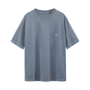 Polyteru Human Index Human Regular 1/2 T-Shirt Dyed Blue