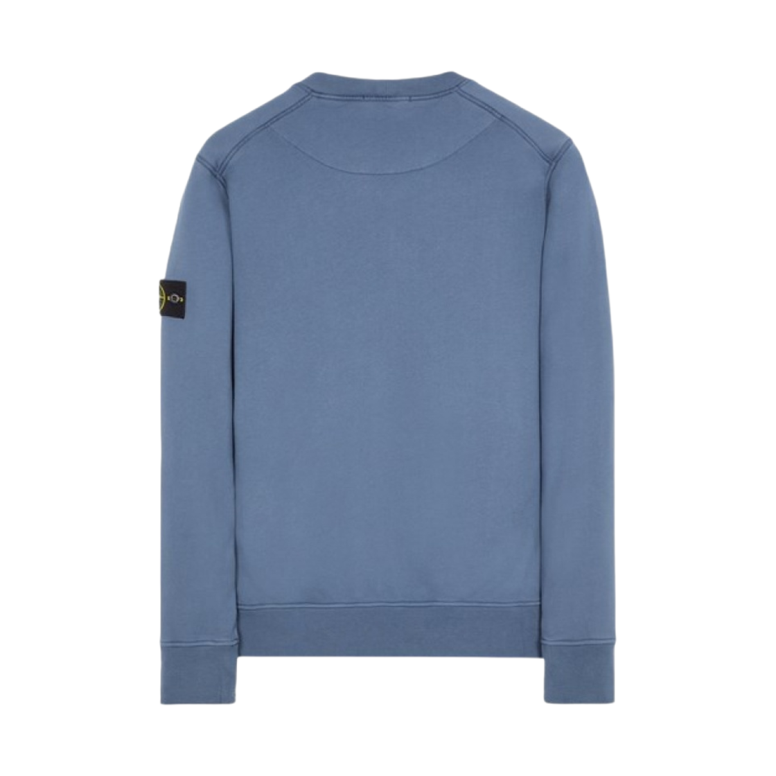 스톤 아일랜드 63051 코튼 플리스 가먼트 다이드 스웨트셔츠 아비오 블루 - 23SS(Stone Island 63051 Cotton Fleece Garment Dyed Sweatshirt Avio Blue - 23SS) - 2