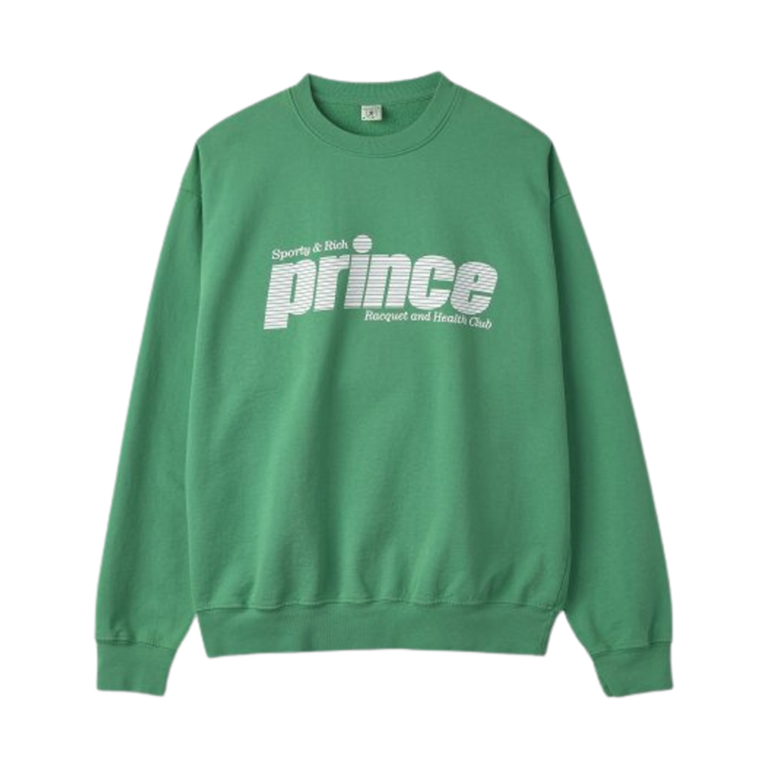 CR521KE Sporty & Rich Prince Sporty Crewneck Kelly