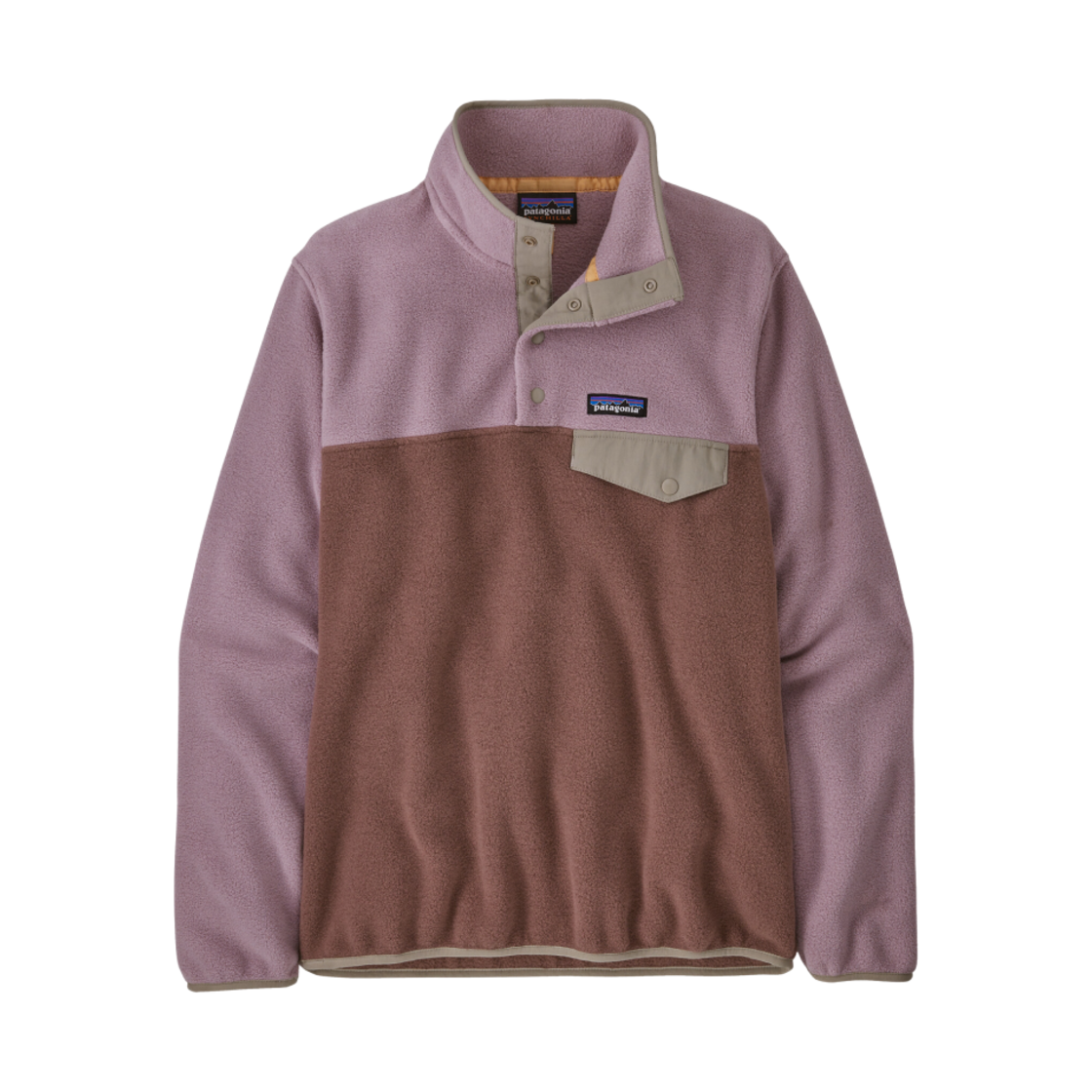 25455 (W) Patagonia Lightweight Synchilla Snap-T Fleece Pullover Dulse Mauve
