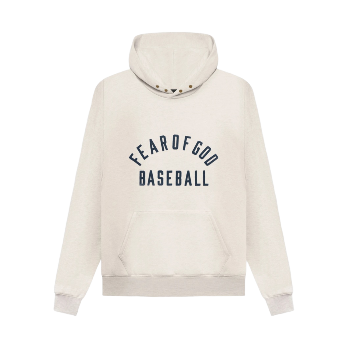 FG50-046OFL-101 Fear of God Baseball Hoodie Cream Heather