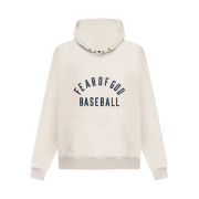 Fear of God Baseball Hoodie Cream Heather