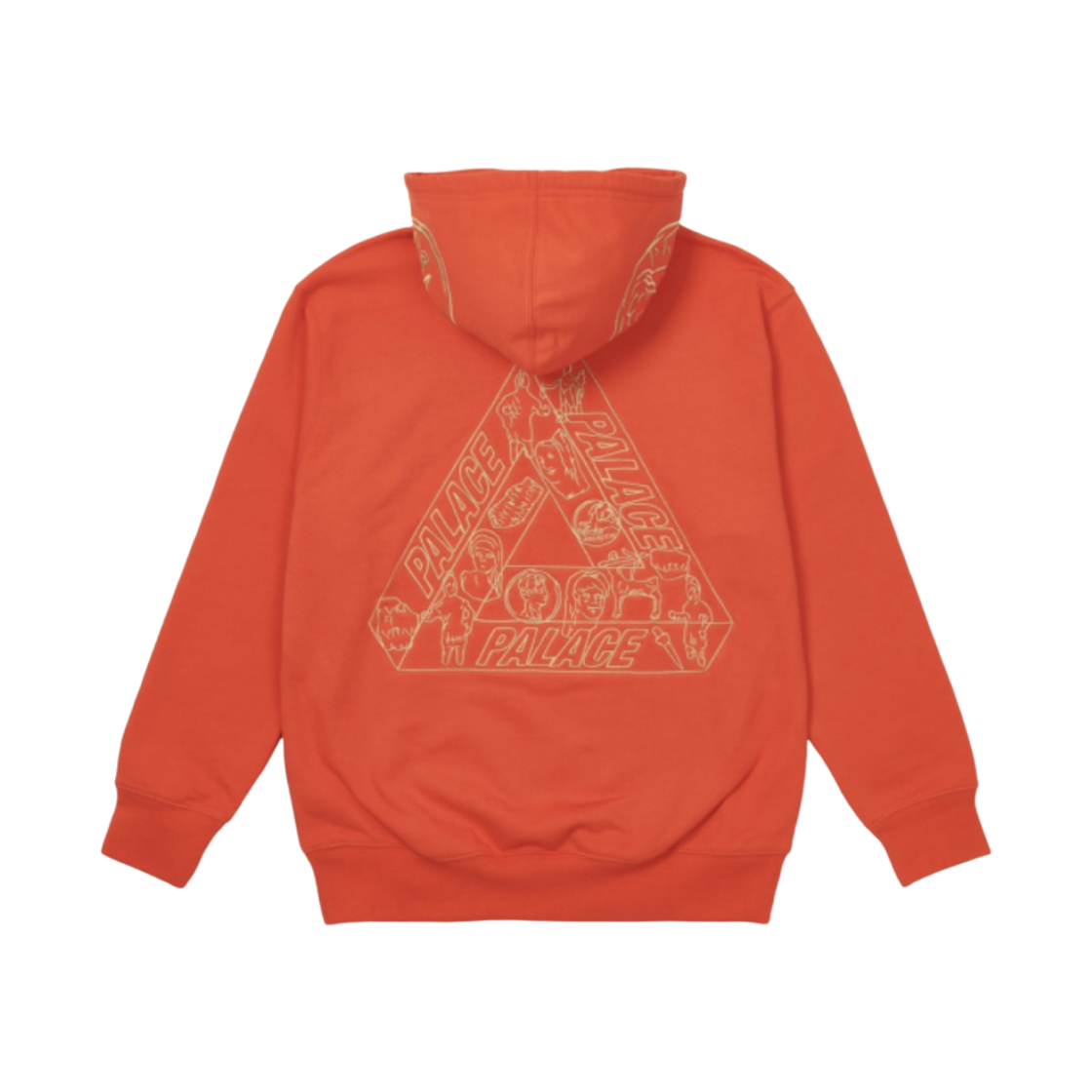 팔라스 트라이아키올로지 후드 레드 - 21SS