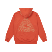 Palace Tri-Archaeology Hood Red - 21SS
