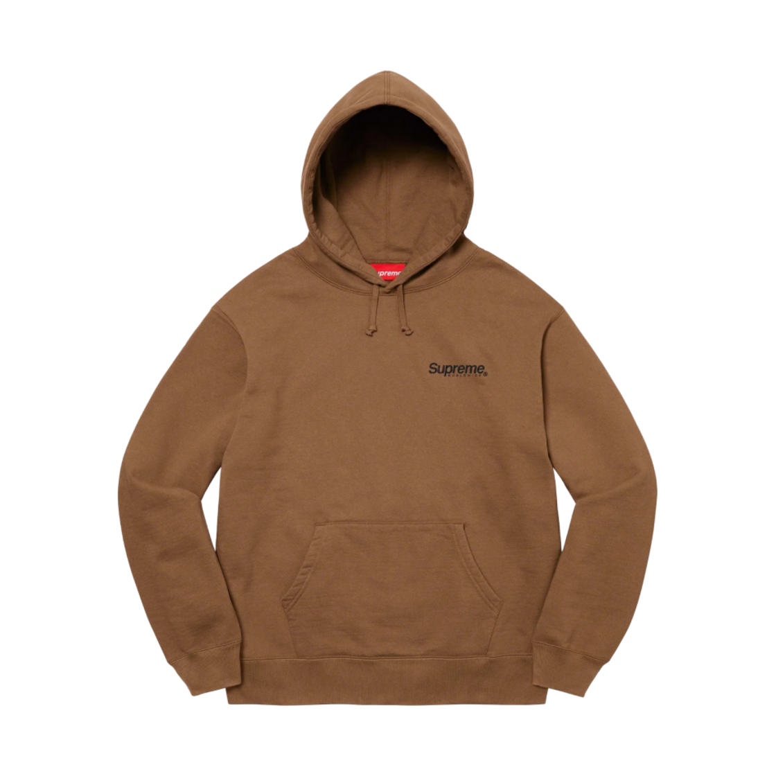 슈프림 월드와이드 후드 스웨트셔츠 올리브 브라운 - 23SS(Supreme Worldwide Hooded Sweatshirt Olive Brown - 23SS) - 1