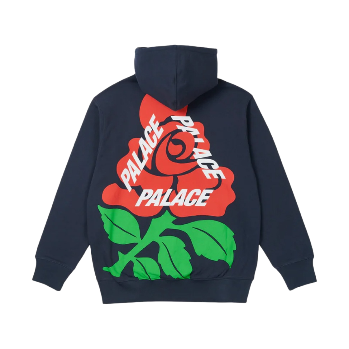 팔라스 잉글리쉬 로즈 후드 네이비 - 22SS(Palace English Rose Hood Navy - 22SS) - 1