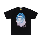 BAPE Sakura Photo Ape Head T-Shirt Black