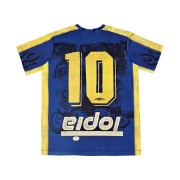 Travis Scott Colombia Soccer Jersey Blue Yellow