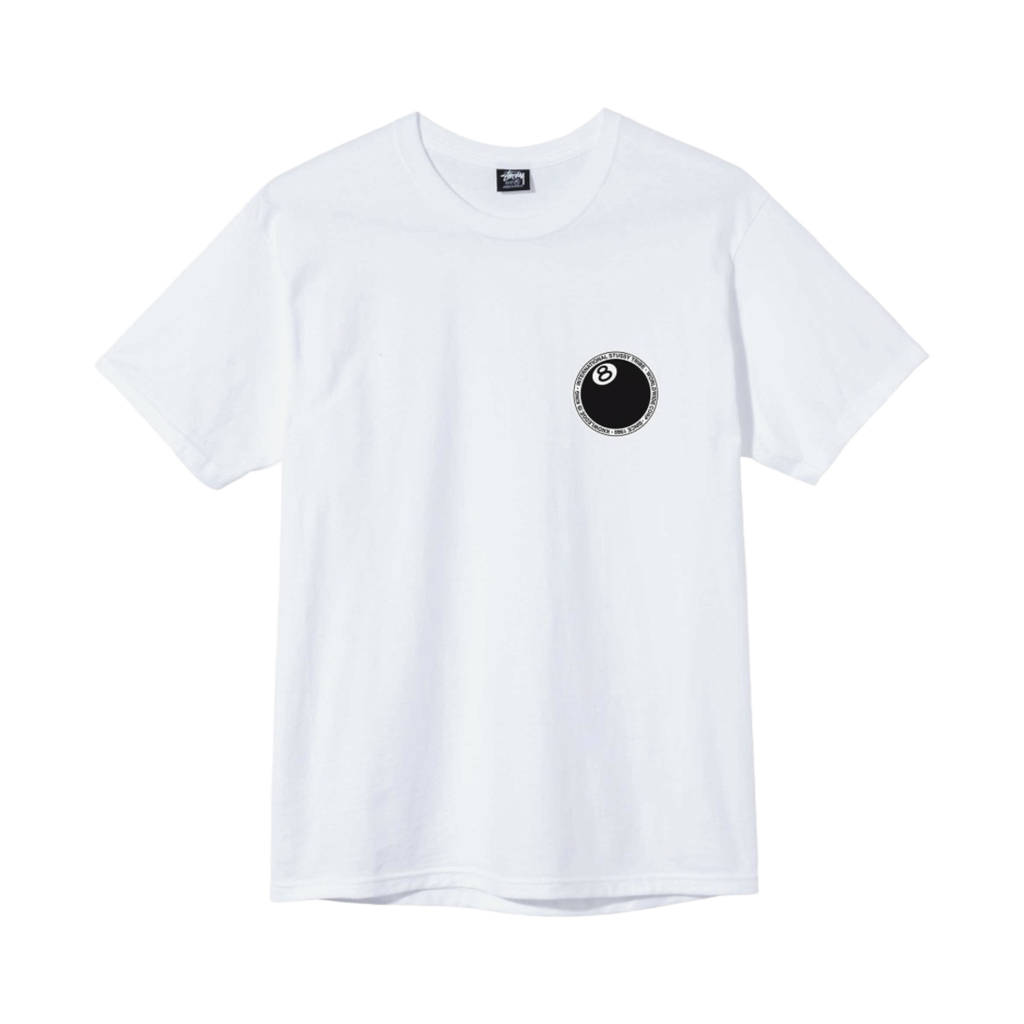 스투시 8볼 닷 티셔츠 화이트(Stussy 8 Ball Dot T-Shirt White) - 2