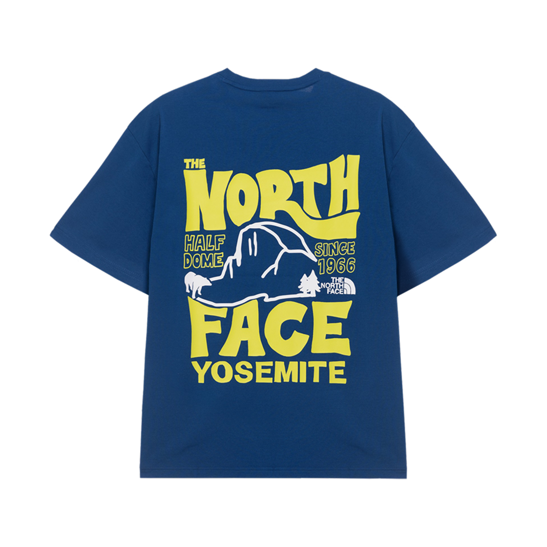 NT7UR07L The North Face Half Dome S/S Round T-Shirt Scuba Blue - 25SS