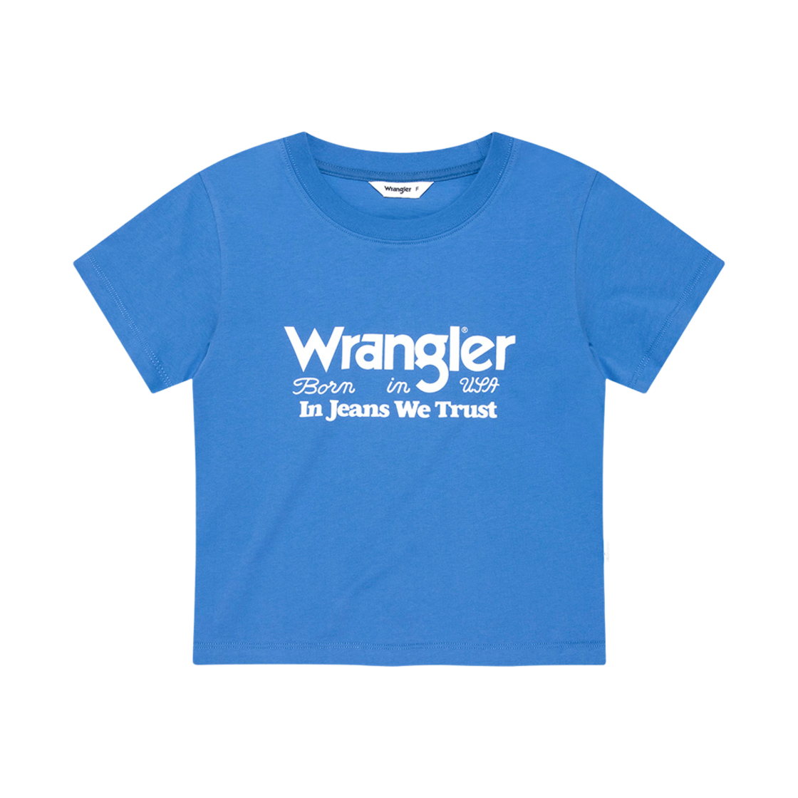 WR2502ST54BL Wrangler (W) Letters Baby T-Shirt Blue