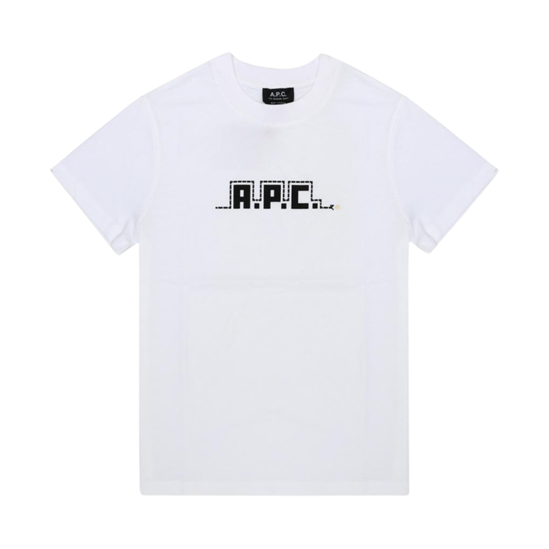 COHBW-M26502-AAB A.P.C. Logo T-Shirt White