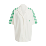 (W) Adidas Resort Shirt Off White - KR Sizing