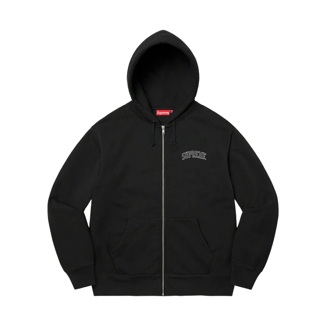 슈프림 도우보이 집업 후드 스웨트셔츠 블랙 - 22FW(Supreme Doughboy Zip Up Hooded Sweatshirt Black - 22FW) - 2