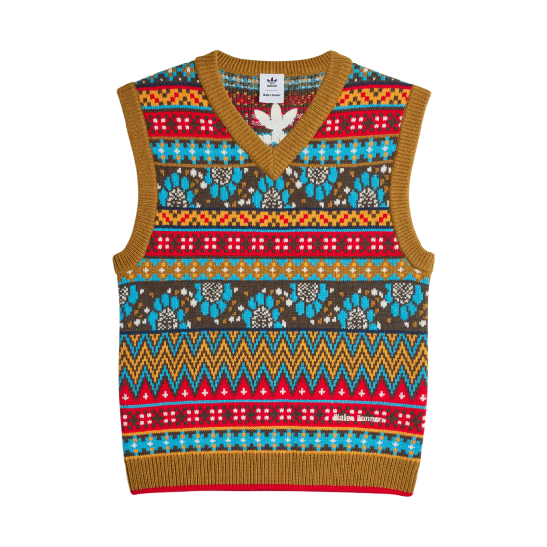 JE5983 Adidas x Wales Bonner Knit Vest Multicolor - US Sizing