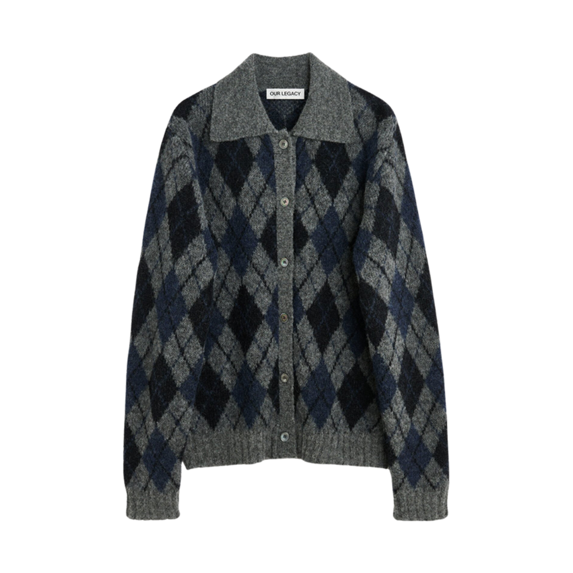 아워레가시 이브닝 폴로 소프트 듀크 아가일(Our Legacy Evening Polo Soft Duke Argyle)