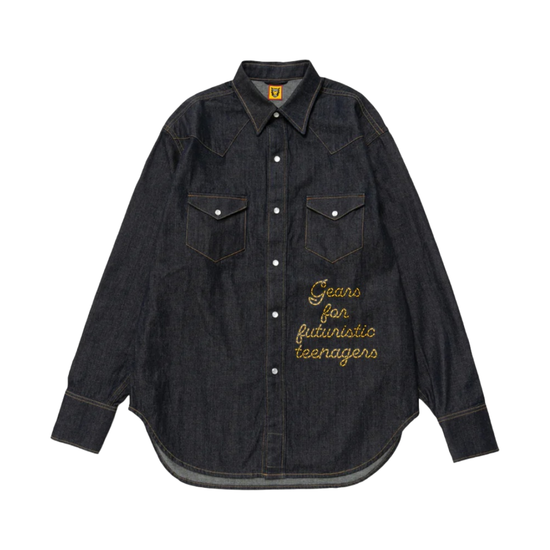 휴먼 메이드 데님 웨스턴 셔츠 인디고(Human Made Denim Western Shirt Indigo) - 2