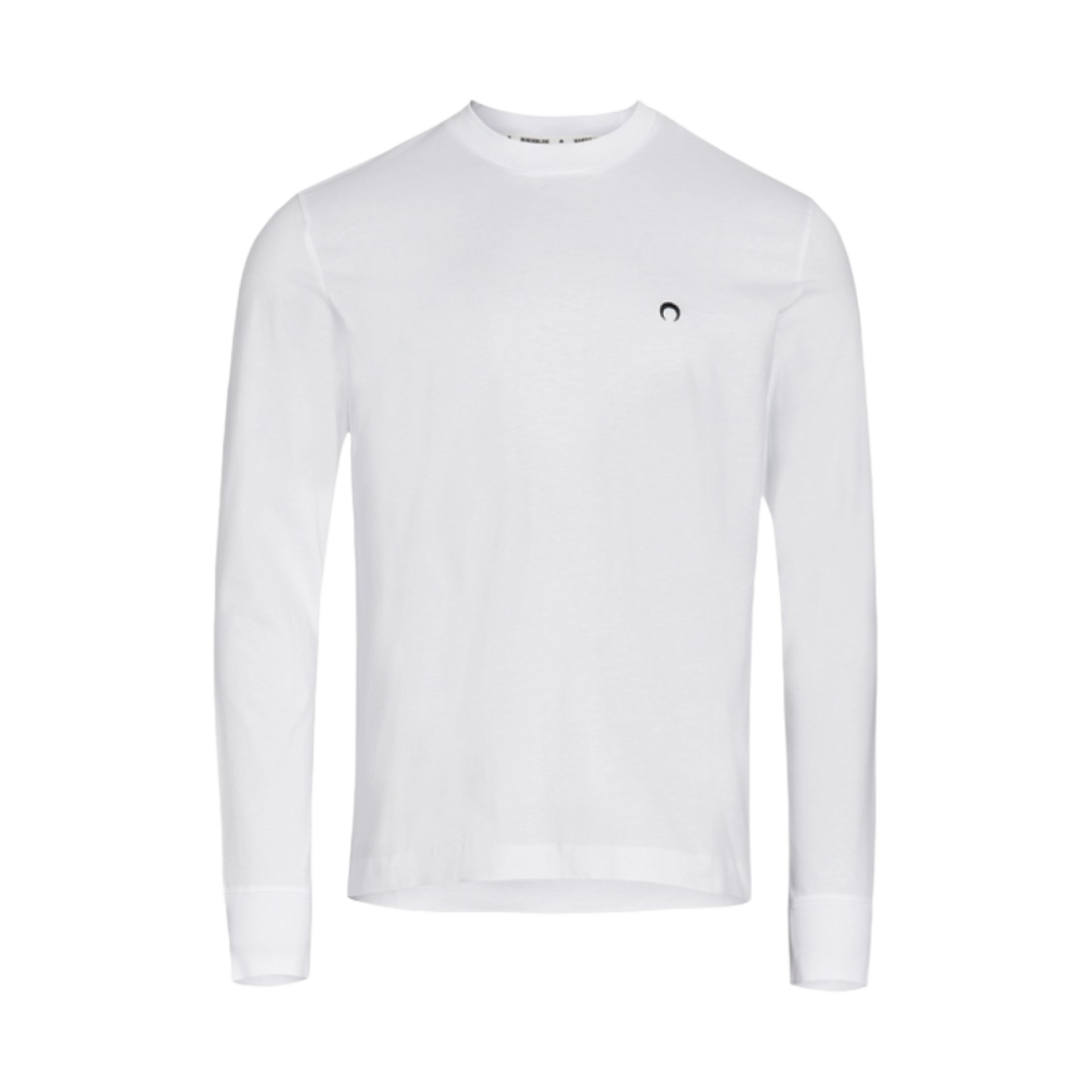 마린 세르 오가닉 코튼 롱슬리브 티셔츠 화이트(Marine Serre Organic Cotton Long Sleeve T-Shirt White)