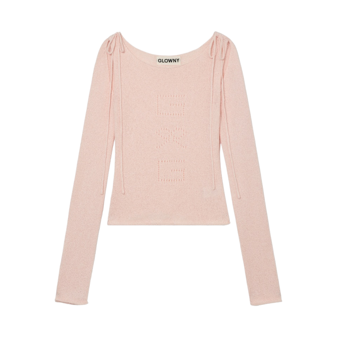 (W) 글로니 린 슬릿 스웨터 핑크